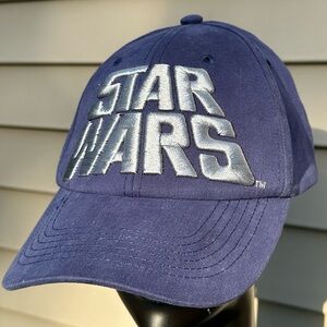 Star Wars Navy blue and gray Embroidered Disneyparks authentic original Hat